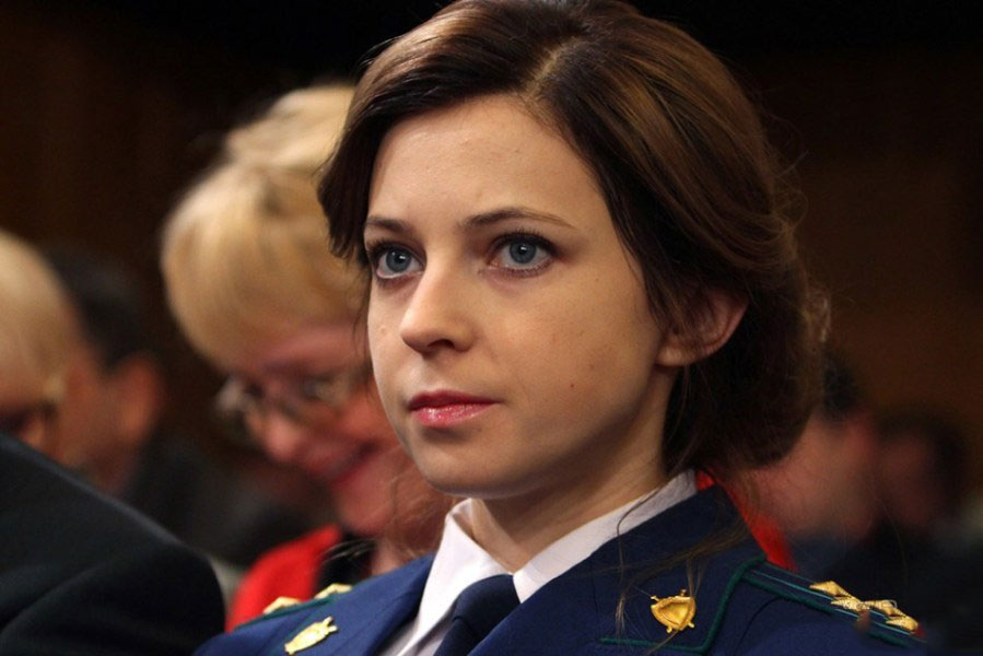 克里米亚美女检察长被普京晋升为少将
