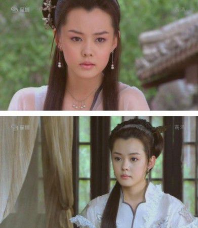 《天师钟馗》牡丹仙子和白牡丹和公孙静。