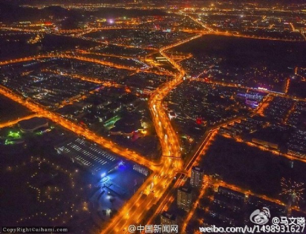 北京景观照明全开下的夜景 美轮美奂引网友赞