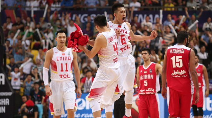 中国男篮成功复仇伊朗 亚锦赛决赛将战菲律宾