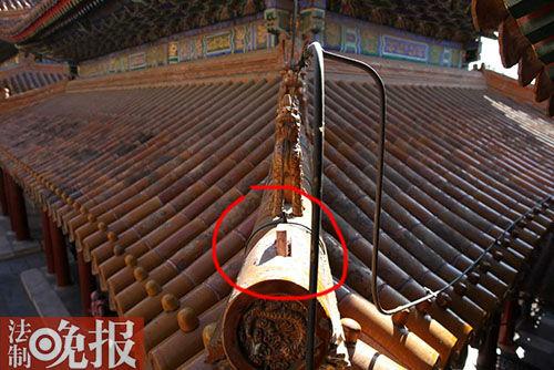 颐和园神兽“骑凤仙人”春节后被发现失踪(图)