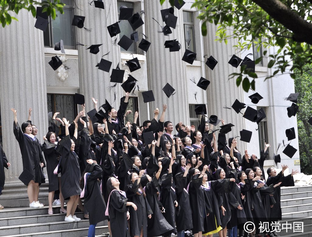 广西大学毕业生拍搞笑毕业照 别样方式致青春
