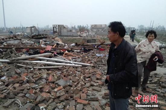 江苏省气象台专家解释盐城龙卷风成因