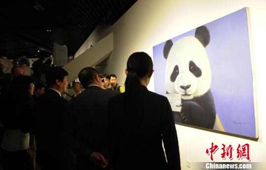 2016全球首次大熊猫艺术巡展・中国成都站开展
