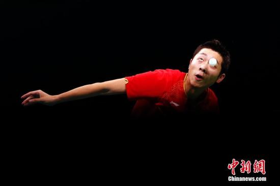 资料图：图为许昕 。<a target='_blank' href='http://www.chinanews.com/' ><p  align=